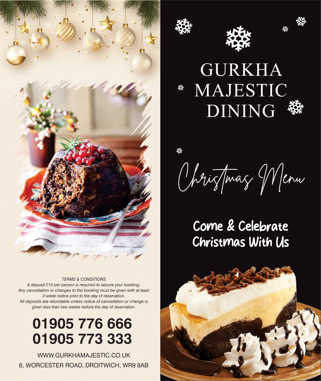  View Christmas menu